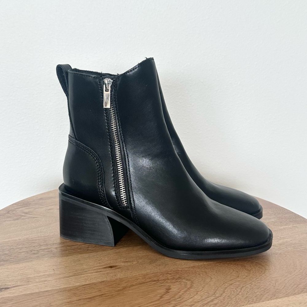 NEW Steve Madden Ruthy Black Boots Size 8.5 - Picture 2 of 9